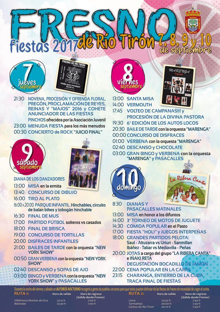FIESTAS DE GRACIAS Y EN HONOR A LA DIVINA PASTORA 2017