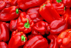 Pimientos y gundillones de Fresno